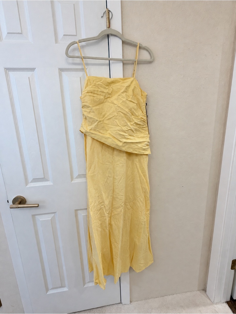 Bailey 44 Butter Yellow Linen Blend Dress – Tags Attached